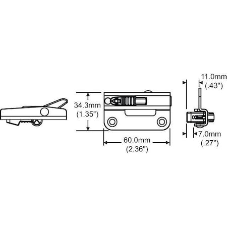 Strybuc RH ANGEL VENTLOCK OIL RUB BRZ 50-1353-M56ORBZ-RH